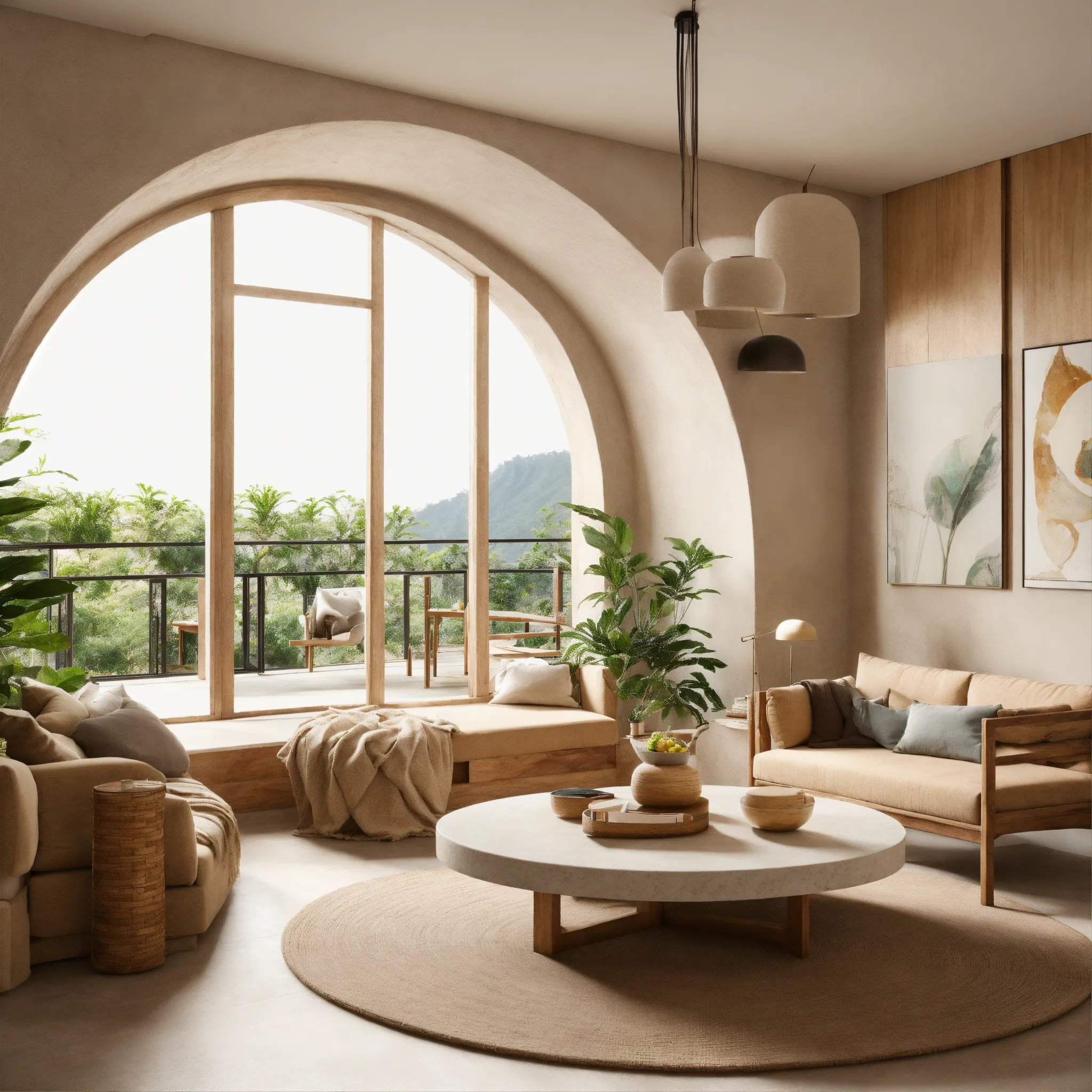 Portret van een afwerkingsspecialist die natuurlijke oliën aanbrengt